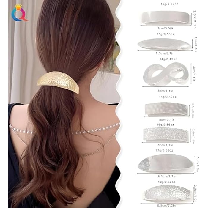 Elegant Hair Clips - Fashion-Forward Non-Slip Accessories for Women and Girls, Tailored to Enhance All Hairstyle Choices (model 4) - Image 2